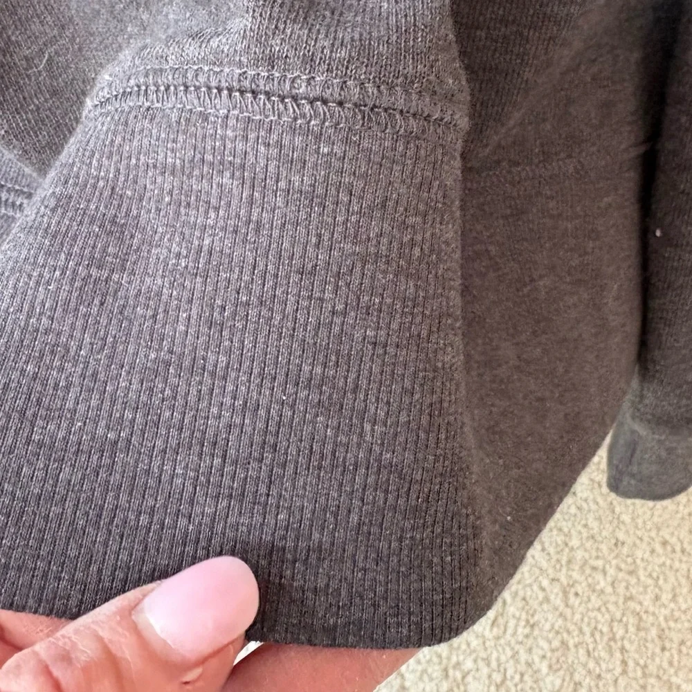 “Take Me To Happy Hour” Gray Knit Sweater by Junk Food Los Angeles - Picture 7 of 16